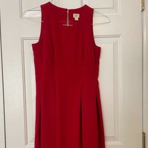 Ann Taylor Loft Red Dress